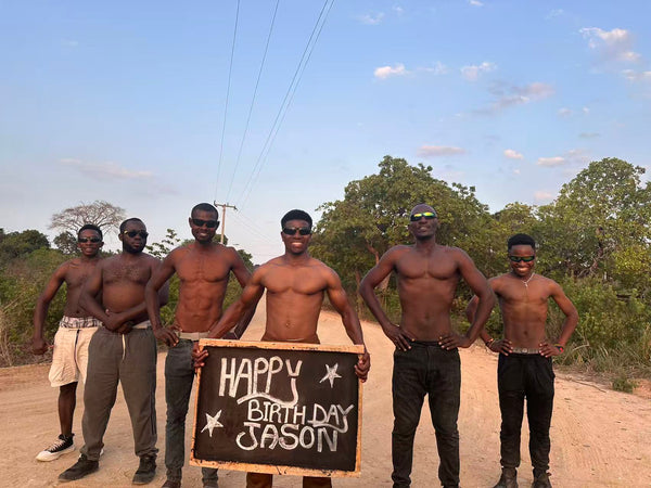 Personalized Video Greetings from Africa - Muscle man Professional Team