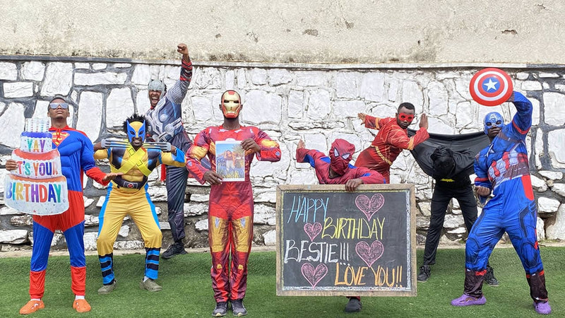 Personalized African Video Messages - African Comic-Con Crew🔥 Team for Custom Family Greetings