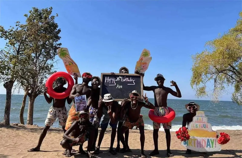 Personalized African Video Messages - Beach Vibe Dancers image 2