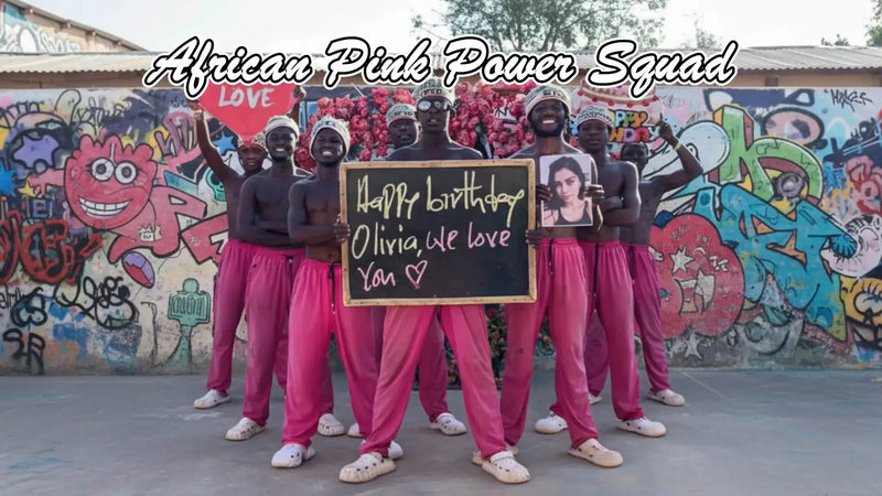 Personalized African Video Messages - Pink Power Squad image 2