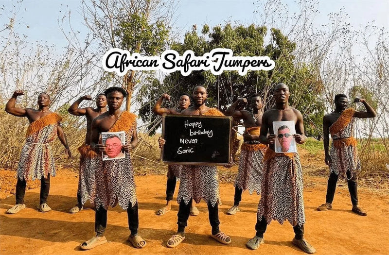 Personalized African Video Messages - African Safari Jumpers🔥 Team for Custom Family Greetings