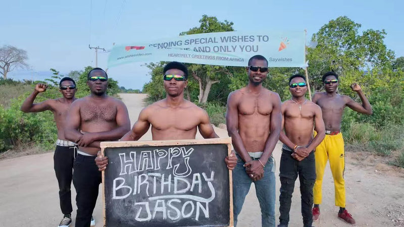 Personalized African Video Messages - African Powerhouse Crew Team for Custom Family Greetings