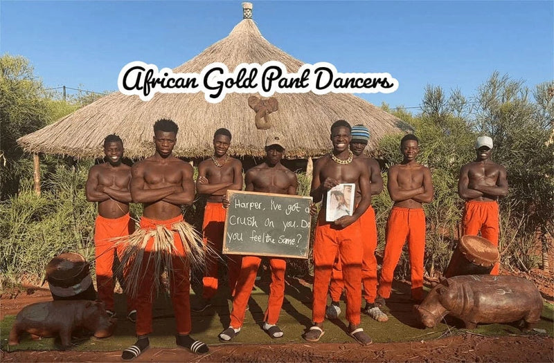 Personalized African Video Messages - Bright Orange Team image 1